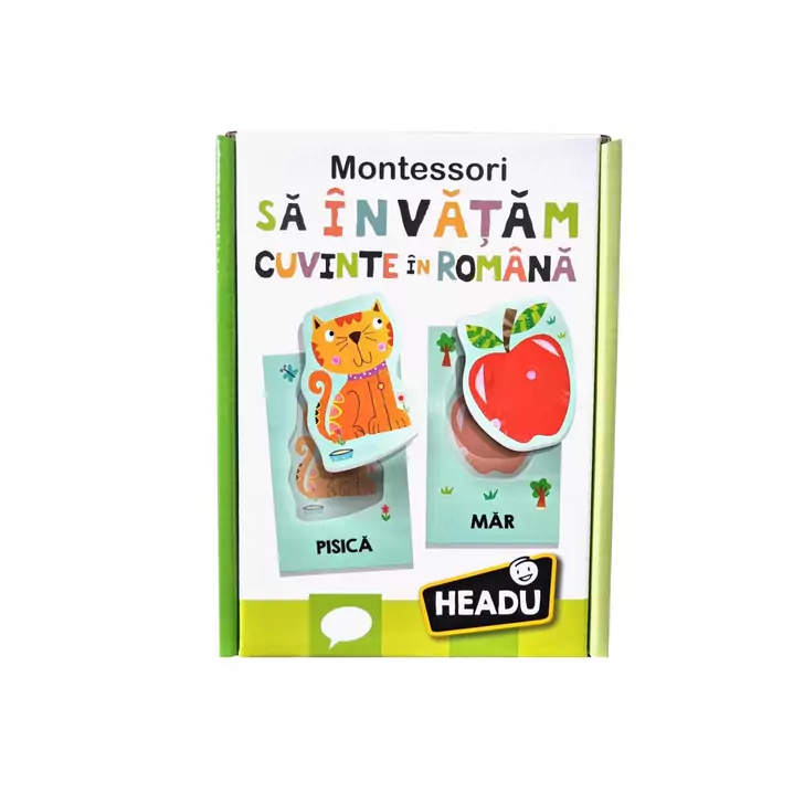 Headu Montessori - Sa Invatam Cuvinte In Romana