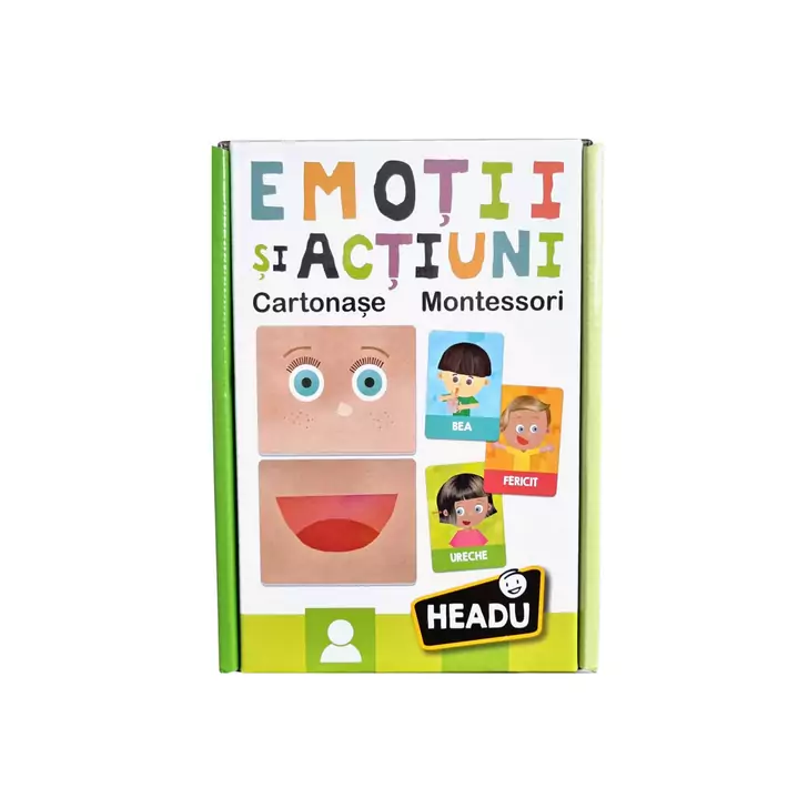 Headu Montessori - Carti Emotii Si Actiuni In Romana