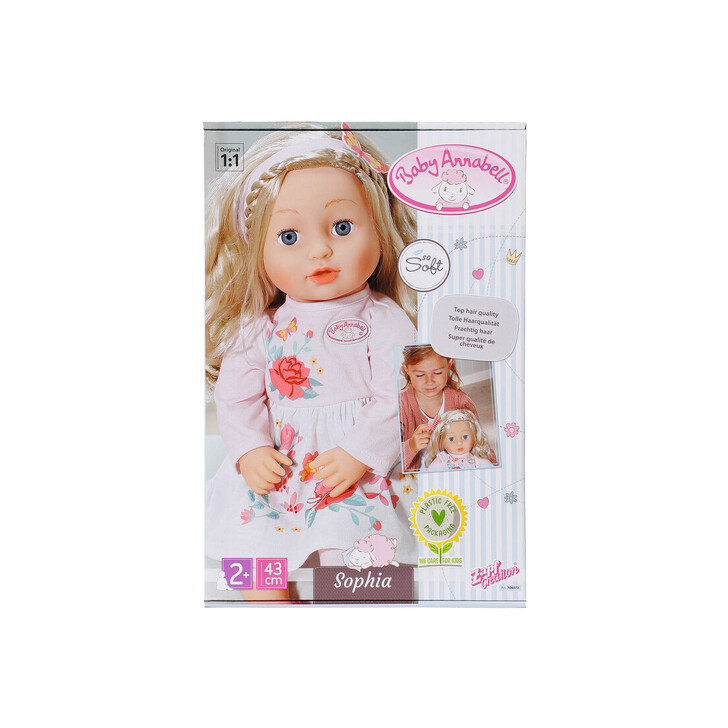 Baby Annabell - Papusa Blonda Sophia 43 Cm