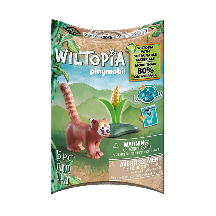 Urs Panda Rosu - Playmobil Wiltopia