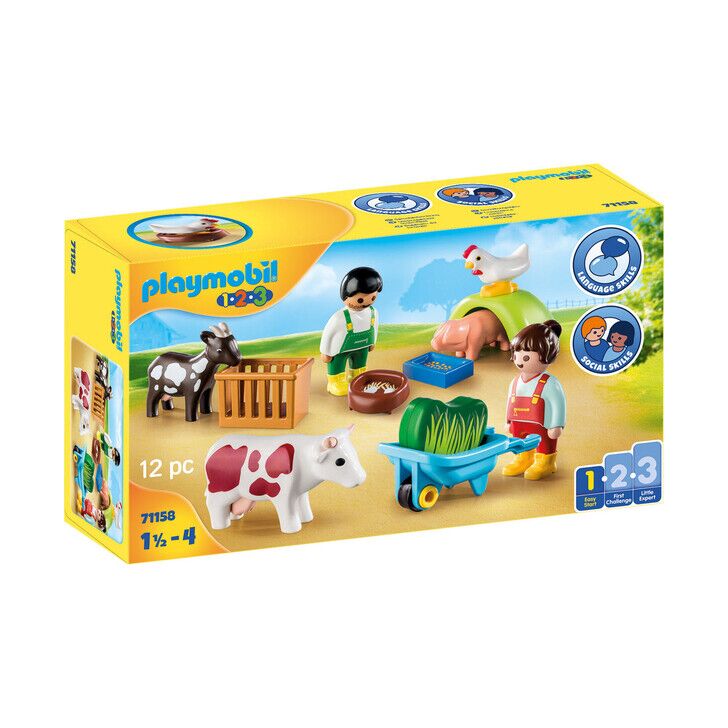Distractie La Ferma - Playmobil 1.2.3