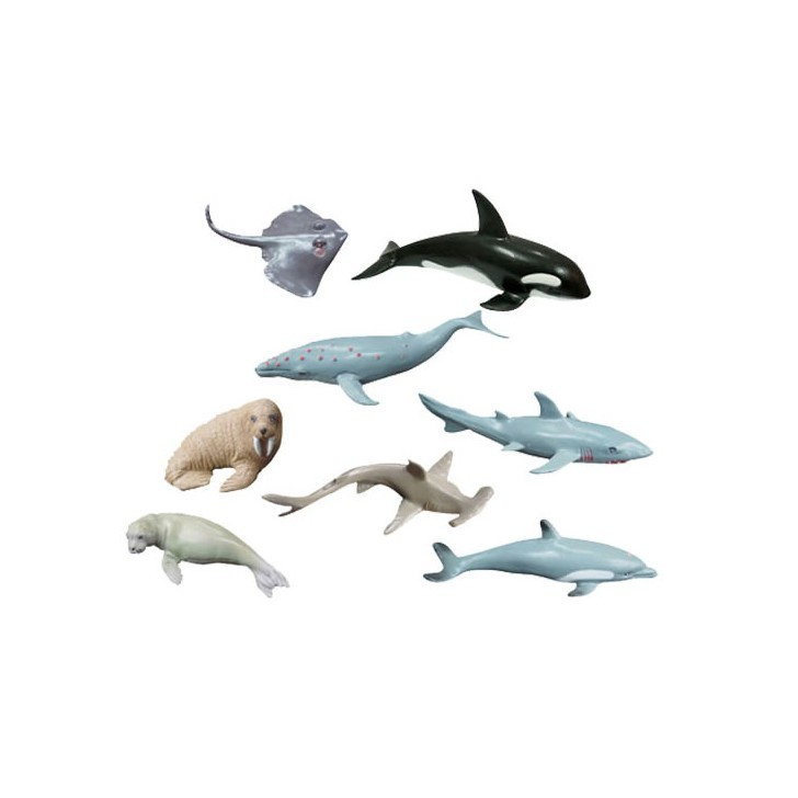 Animale marine set de 8 figurine - Miniland