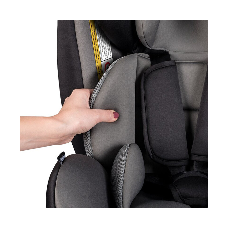 Lionelo - Scaun auto Bastiaan Pozitie de somn, Rotire 360 grade, 0-36 Kg, Cu Isofix si Centura Top Tether, Gri