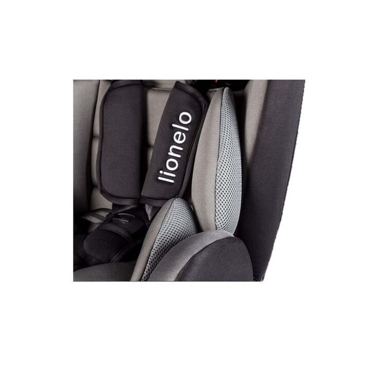 Lionelo - Scaun auto Bastiaan Pozitie de somn, Rotire 360 grade, 0-36 Kg, Cu Isofix si Centura Top Tether, Violet