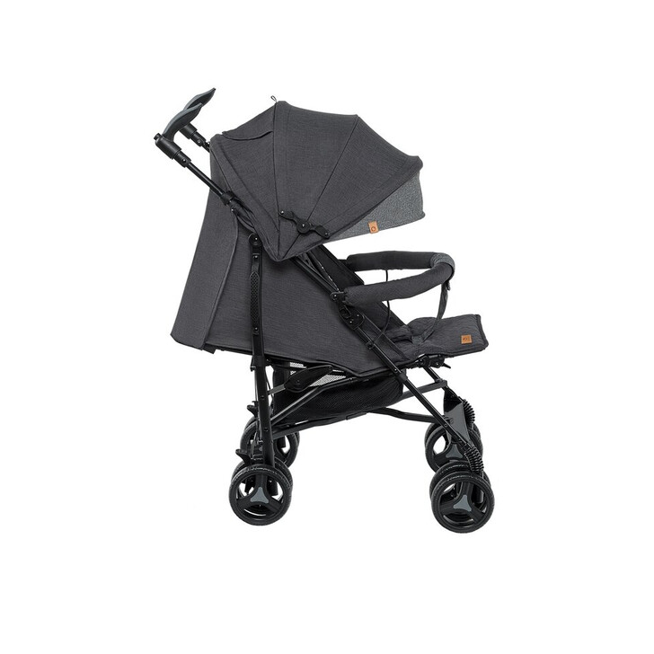 Lionelo - Carucior sport Irma, Cu husa de picioare, Cu plasa de tantari, Negru