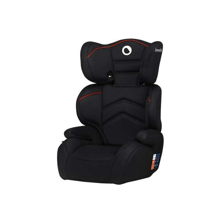 Lionelo - Scaun auto Lars Sporty Spatar detasabil, 15-36 Kg, Negru