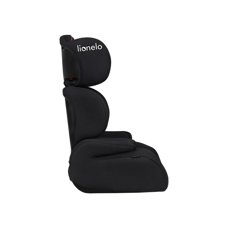 Lionelo - Scaun auto Lars Sporty Spatar detasabil, 15-36 Kg, Negru