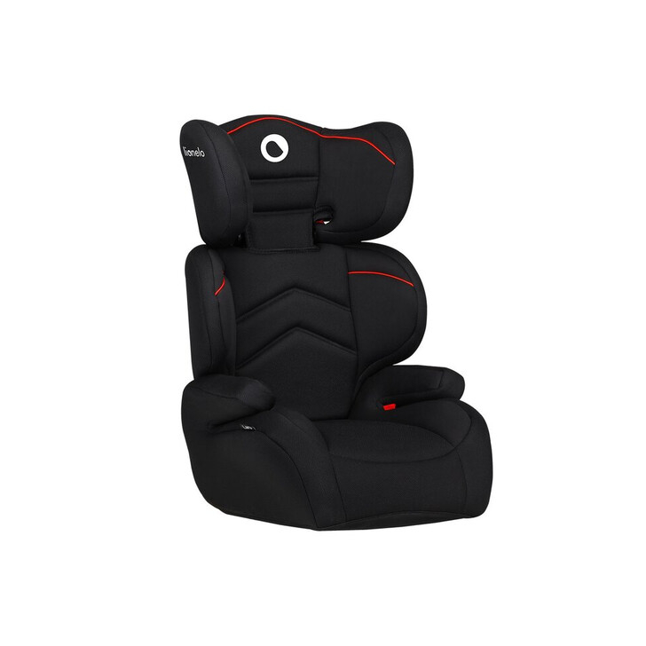 Lionelo - Scaun auto Lars Sporty Spatar detasabil, 15-36 Kg, Negru