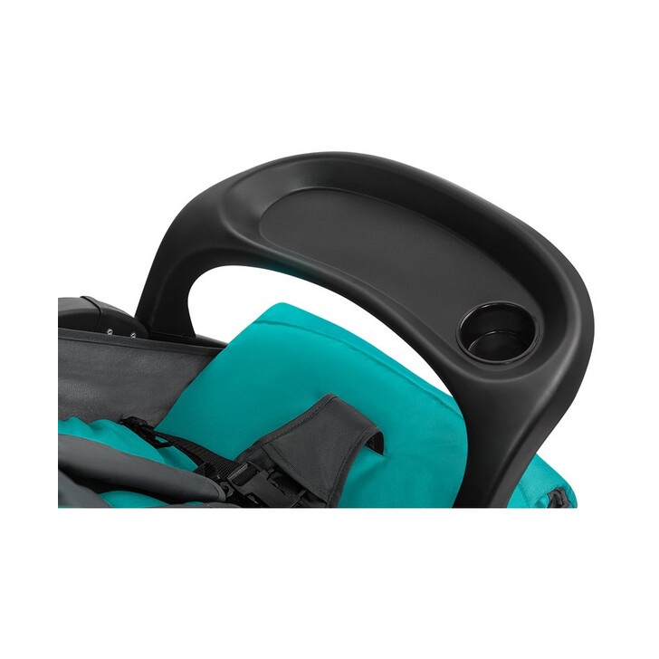 Lionelo - Carucior sport Emma Plus, Cu tavita, 2 Suporturi pentru pahar, Geanta accesorii, Vivid Turquoise