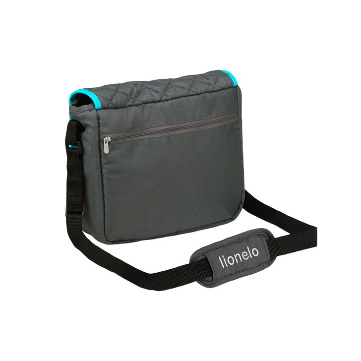 Lionelo - Carucior sport Emma Plus, Cu tavita, 2 Suporturi pentru pahar, Geanta accesorii, Vivid Turquoise