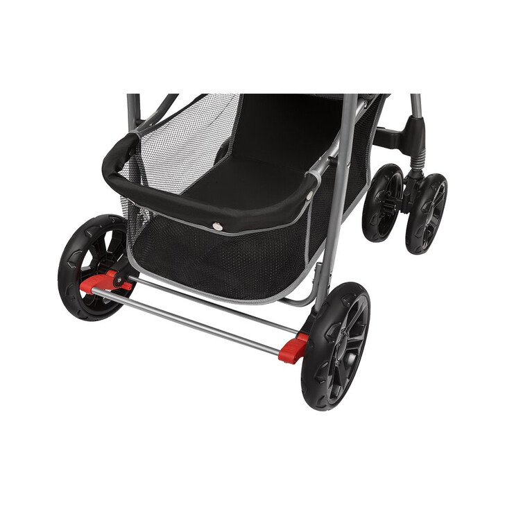 Lionelo - Carucior sport Emma Plus, Cu tavita, 2 Suporturi pentru pahar, Geanta accesorii, Stone