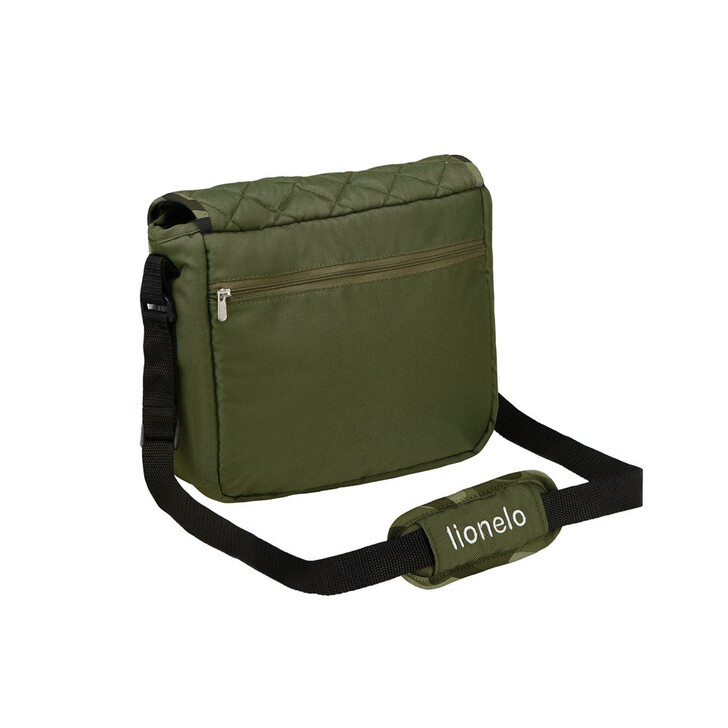 Lionelo - Carucior sport Emma Plus, Cu tavita, 2 Suporturi pentru pahar, Geanta accesorii, Forest Green