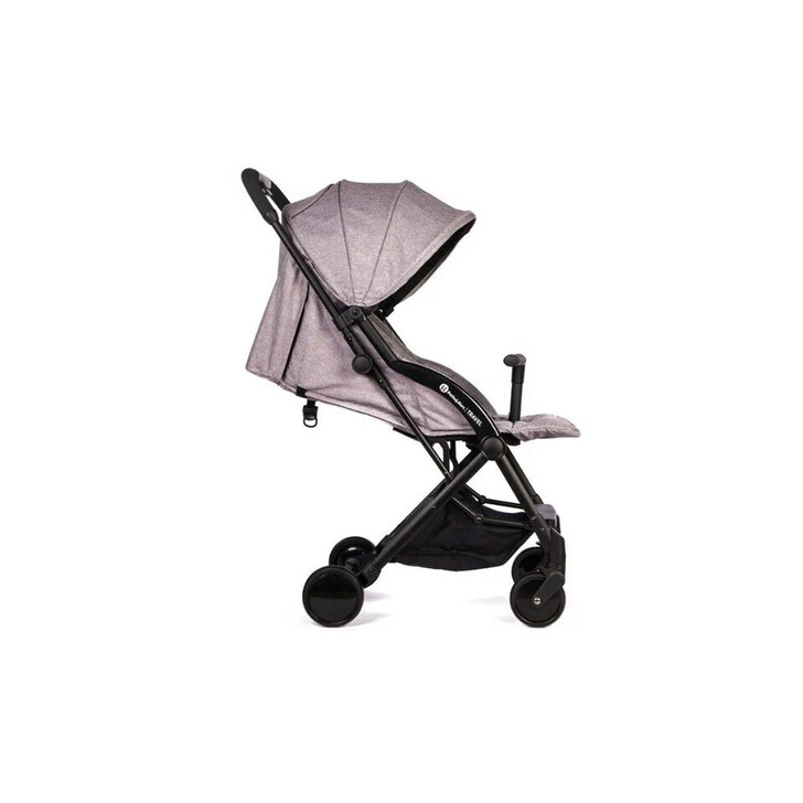 Petite&Mars - Carucior sport Travel, Ulta-usor, 5,9 kg, 6-36 luni, Compact, Shadow Grey