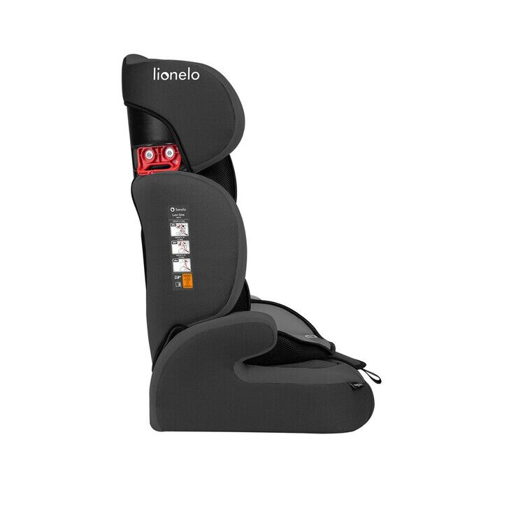 Lionelo - Scaun auto Levi One Spatar detasabil, 9-36 Kg, Negru