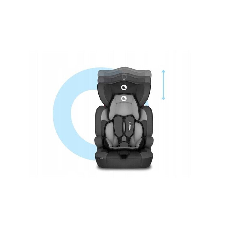 Lionelo - Scaun auto Levi One Spatar detasabil, 9-36 Kg, Negru