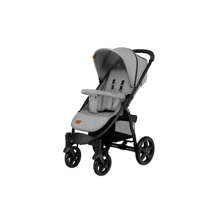 Lionelo - Carucior sport Annet Plus, De la nastere, Cu accesorii, 0 - 22 Kg, Gri