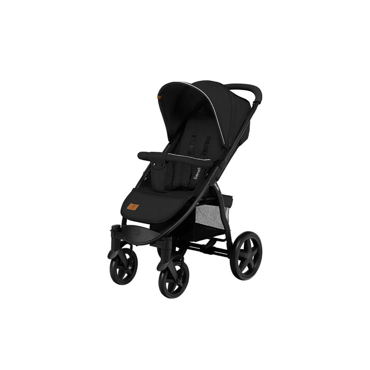 Lionelo - Carucior sport Annet Plus, De la nastere, Cu accesorii, 0 - 22 Kg, Negru