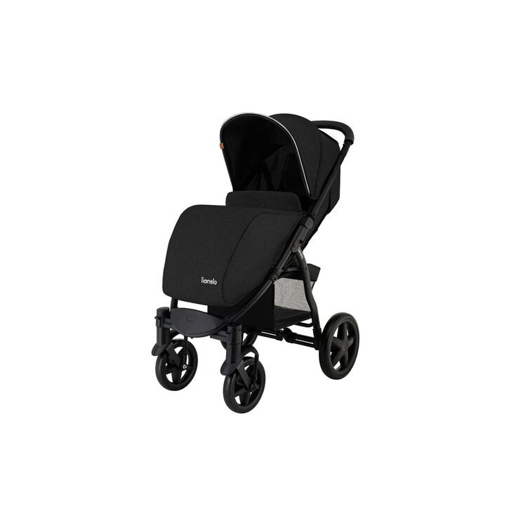 Lionelo - Carucior sport Annet Plus, De la nastere, Cu accesorii, 0 - 22 Kg, Negru