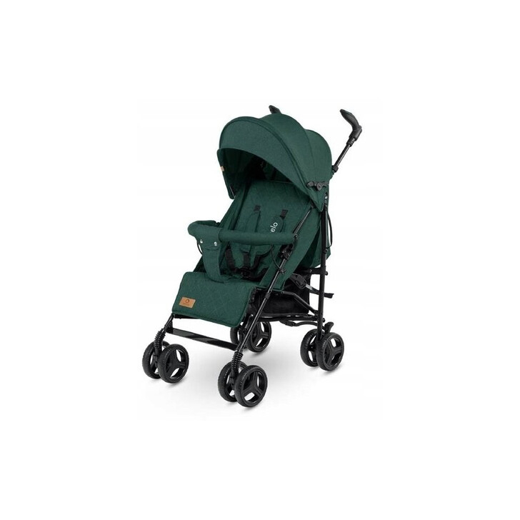 Lionelo - Carucior sport Irma, Cu husa de picioare, Cu plasa de tantari, Verde Inchis