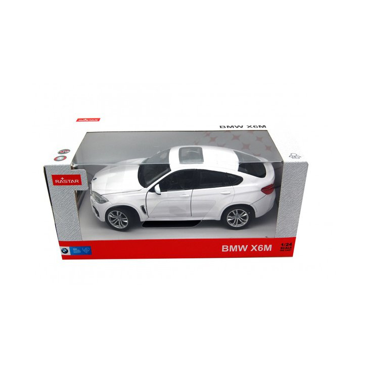 MASINUTA METALICA BMW X6M ALB SCARA 1 LA 24