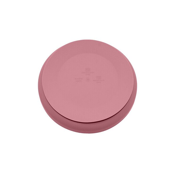 Petite&Mars - Farfurie din silicon fara BPA, Cu ventuza, TAKE&MATCH, 6 luni+, 400 ml, Roz