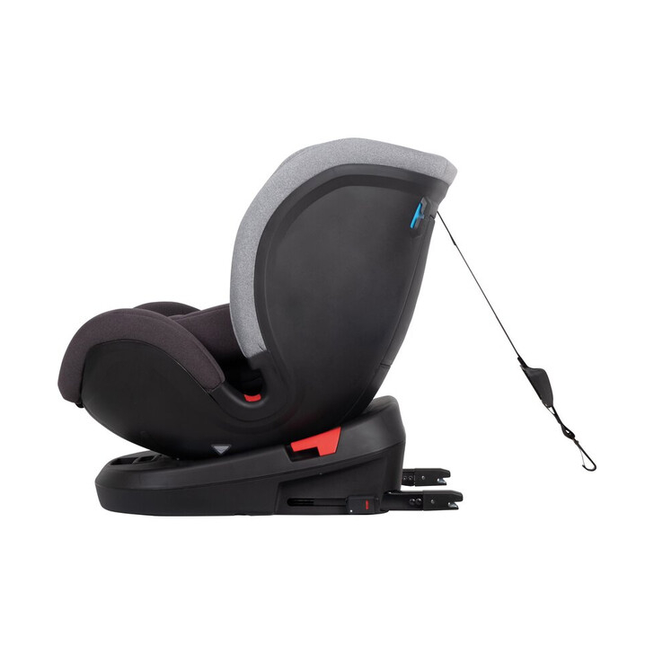 Scaun auto pentru copii, Linus, Pentru grupele de greutate 0-36 Kg, Tehnologie Isofix, Centura Top Tether, Protectie laterala, Rotire 360° grade, Cu pozitie de somn si tetiera reglabila, FreeON, Blue