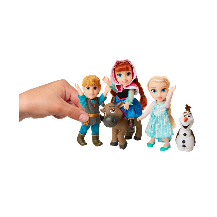 Set de joaca cu 5 mini figurine, Disney Frozen