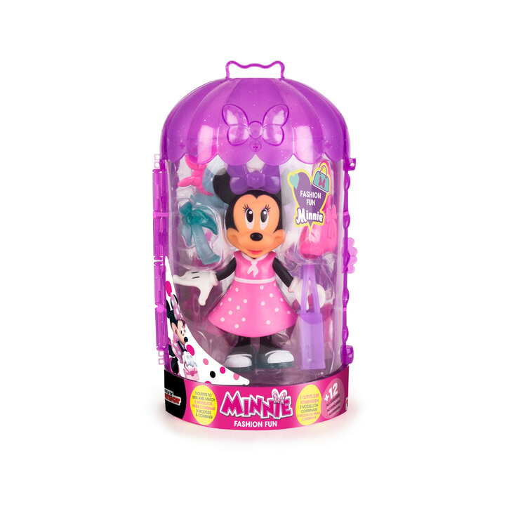 Papusa cu accesorii Fashion Fun, Disney Minnie