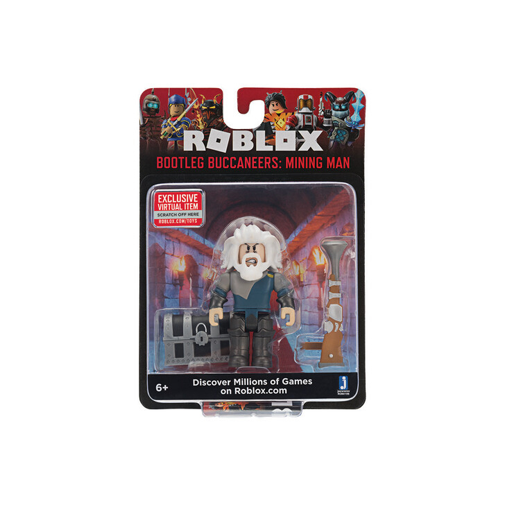 Figurina blister, Roblox, Bootleg Buccaneers Mining Man