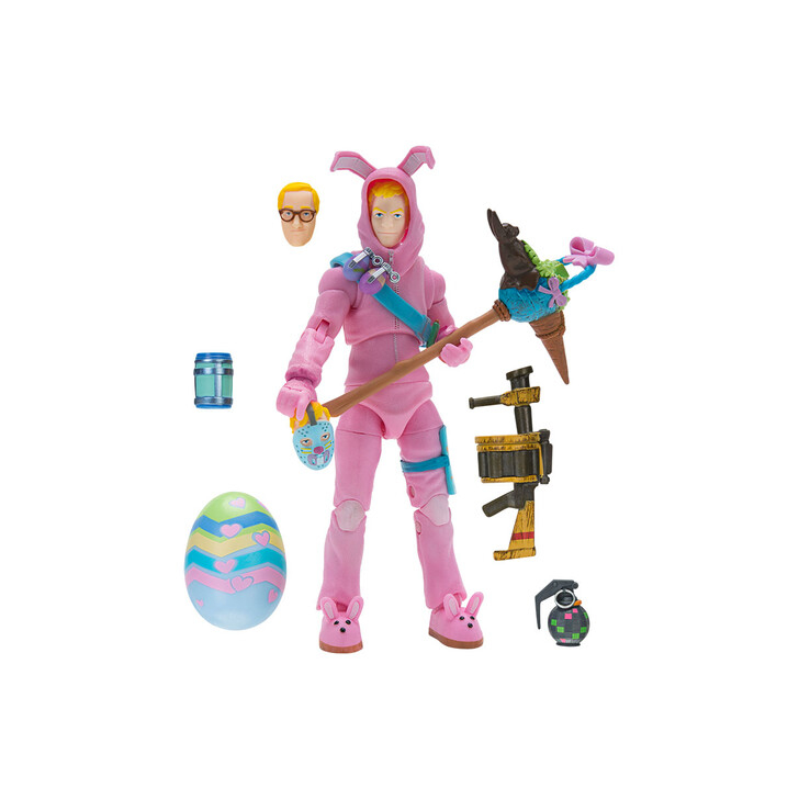 Figurina articulata cu accesorii Legendary Series Rabbit Raider, Fortnite