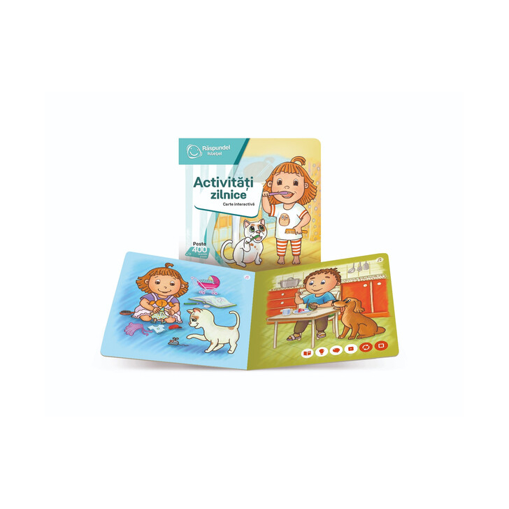 Raspundel Istetel, carte Activitati zilnice