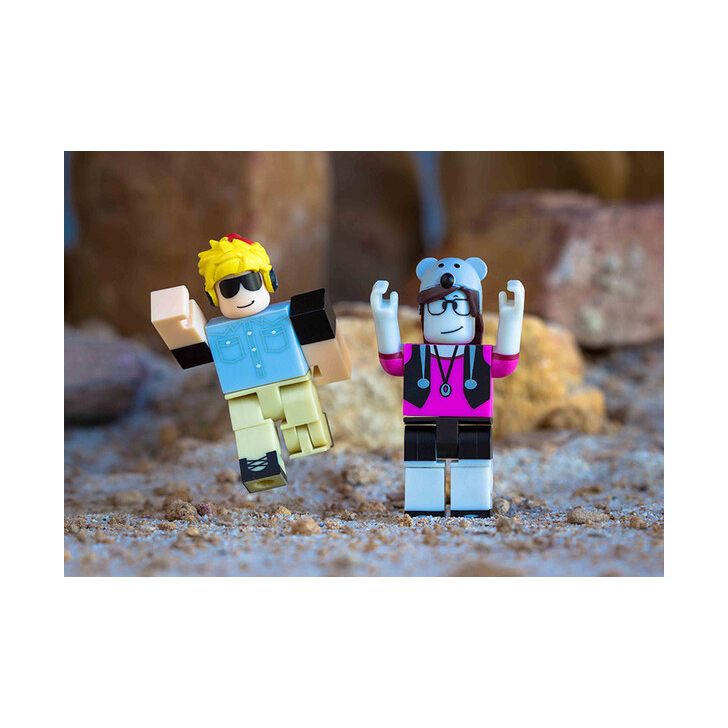 Set figurine blister, Roblox Celebrity, Top Roblox Runway Model, 2 buc