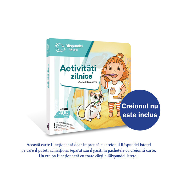 Raspundel Istetel, carte Activitati zilnice