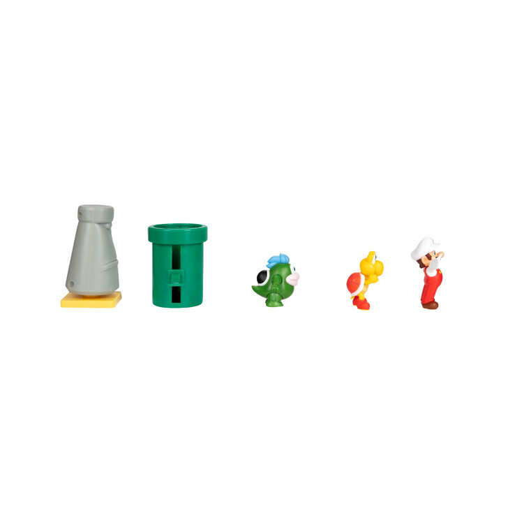 Set diorama Desert cu figurina 6 cm, Nintendo Mario