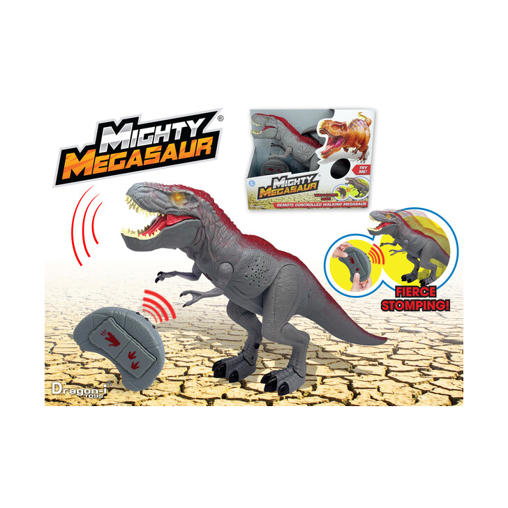 Dinozaur T-Rex cu telecomanda, Mighty Megasaur