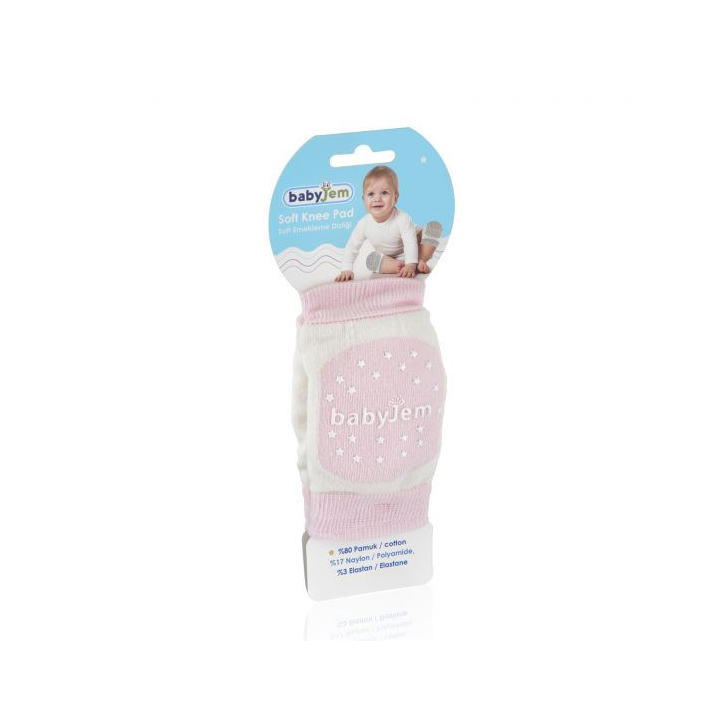 Genunchiere de protectie pentru copii BabyJem (Culoare: Roz)