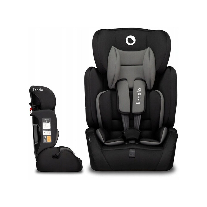 Lionelo - Scaun auto Levi Simple, 9-36 Kg, Negru