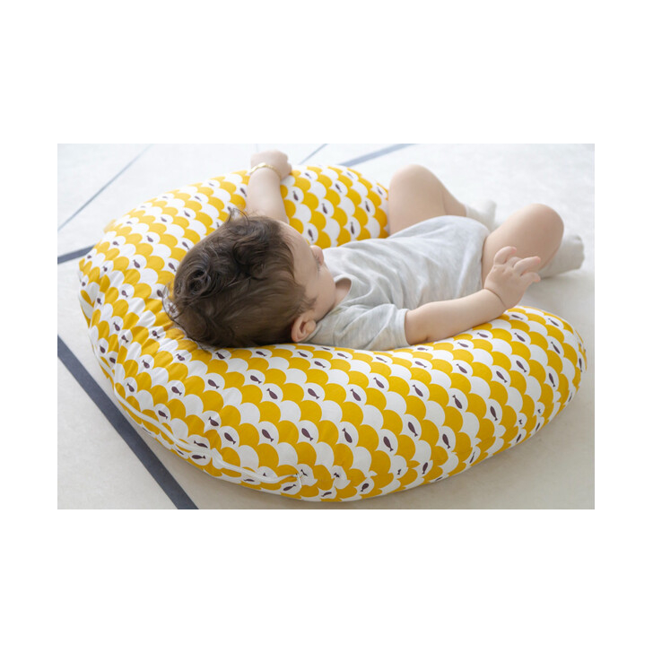 Perna pentru alaptat 2 in 1 Nursing Pillow (Culoare: Bleu)