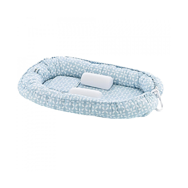 Saltea reductor BabyNest Between parents (Culoare: Bleu)