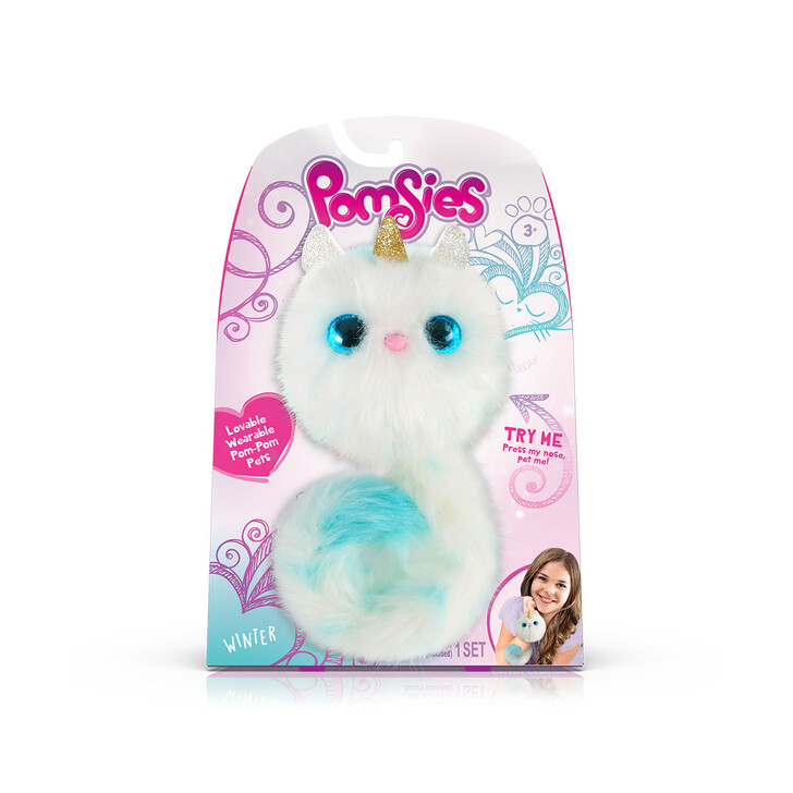 Jucarie interactiva Unicorn Winter, Pomsies