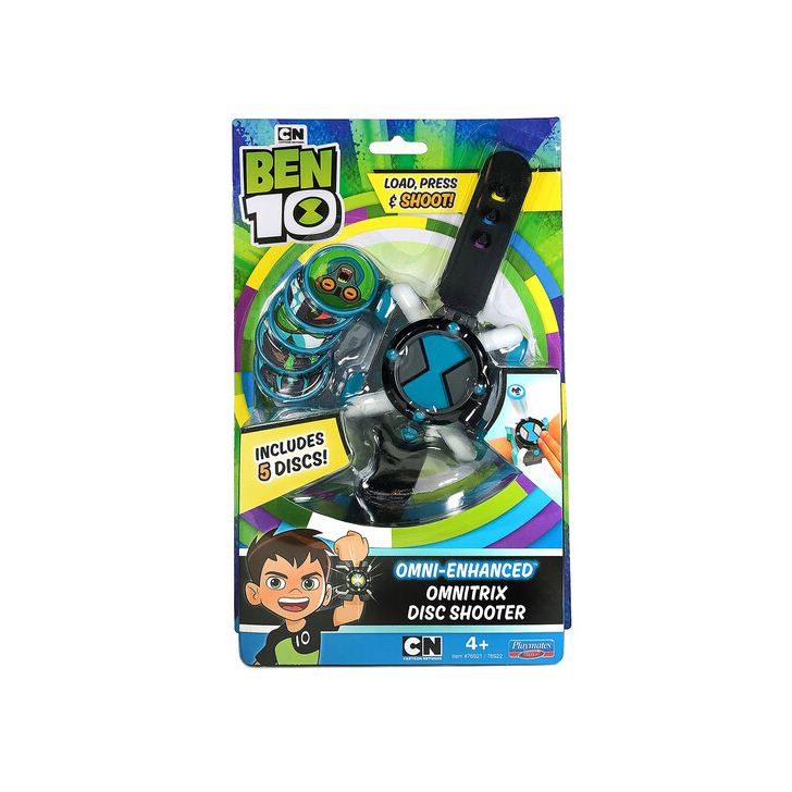 Ceas Omnitrix Omni-Adaptat cu lansator de discuri, Ben 10