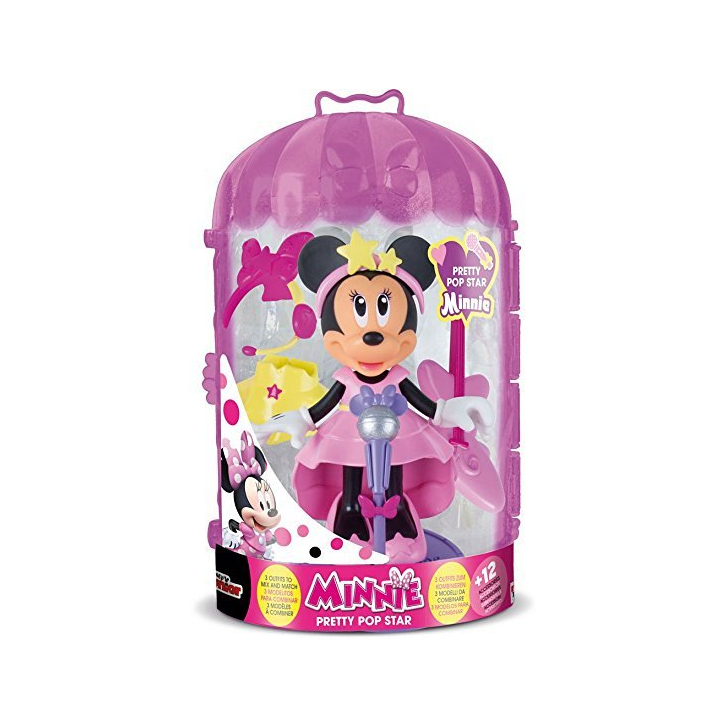 Papusa cu accesorii Pop Star, Disney Minnie