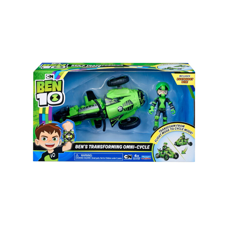 Vehicul Extraterestru cu figurina Rustbuggy, Ben 10