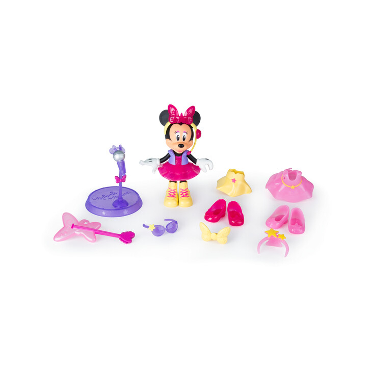 Papusa cu accesorii Pop Star, Disney Minnie