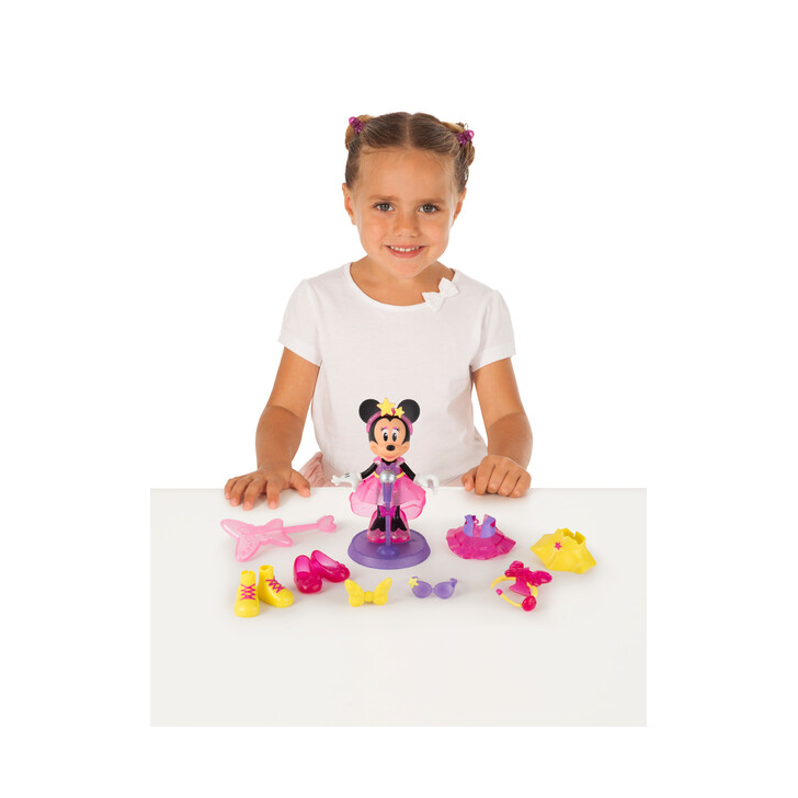 Papusa cu accesorii Pop Star, Disney Minnie