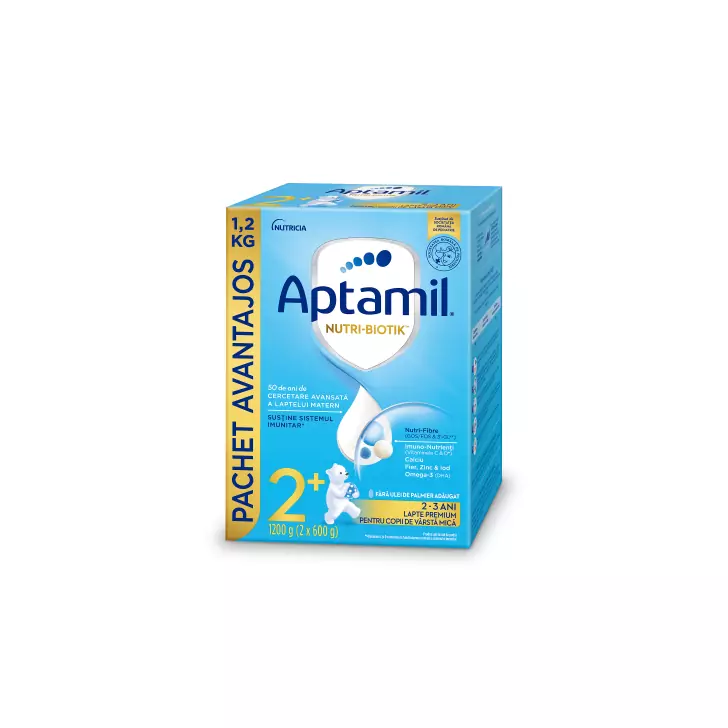 Lapte praf Nutricia Aptamil Junior 2+ , 1200g, 24luni+