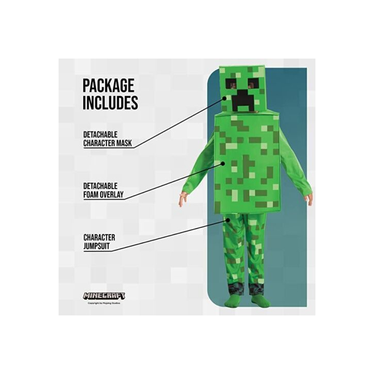 Costum Creeper Fancy Child, Disguise, 7-8 ani
