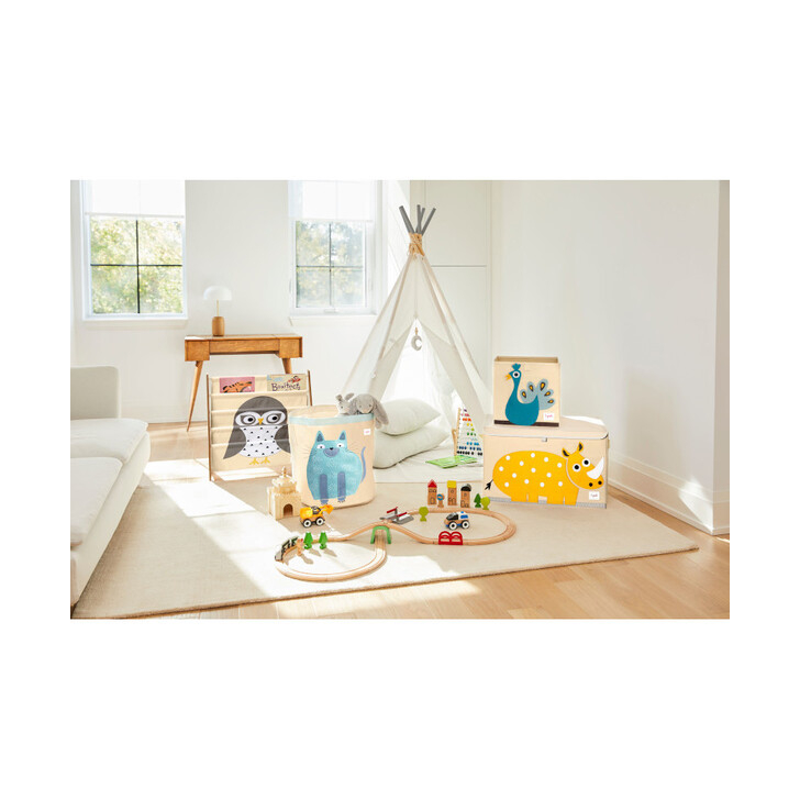 Raft organizator de carti pentru copii, Bufnita, 3 Sprouts