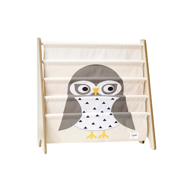 Raft organizator de carti pentru copii, Bufnita, 3 Sprouts