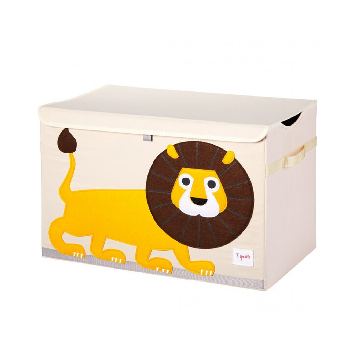 Cutie de depozitare XXL pentru camera copiilor, Lion, 3 Sprouts